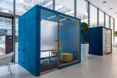 mavi-renkli-akustik-ofis-kabini